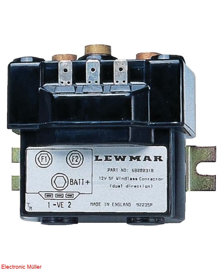 Lewmar 68000319 Relais 24V  V1/CPX1, V2/CPX2, V3/C
